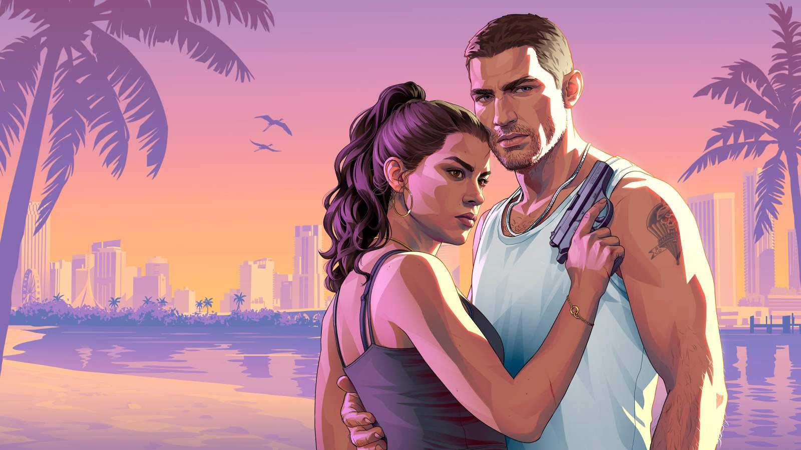 Ambiance urbaine inspirée de GTA VI